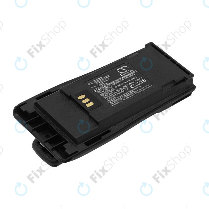 Battery for Motorola CP140, 150, 160, 200, DP1400, GP3188, 1800mAh, Li-Ion, 7.2V, NNTN4496, HQ