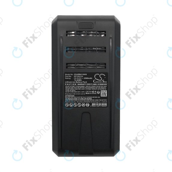 Battery for Eureka H11, H11 Handheld Cordless Vacuum C, Media P7, Q8, 2500mAh, Li-Ion, 29.6V, BP28825A, HQ