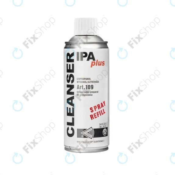 Cleanser IPA Plus Spray Refill - Cleaning Spray - Isopropanol 100% (400ml)