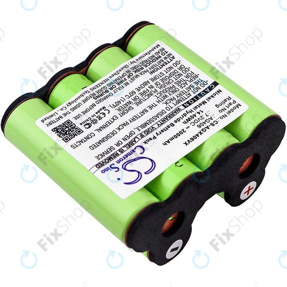 AEG Electrolux Rapido ZB-series - Battery AG406 Ni-MH 7.2V 2000mAh HQ