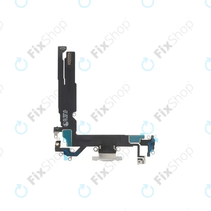 Apple iPhone 16 - Charging Connector + Flex Cable (White)