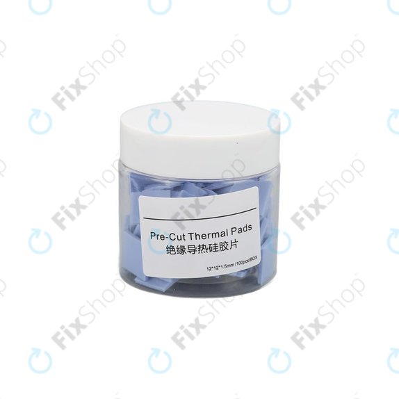 Pre-Cut Thermal Pad, 12 x 12 x 1.5mm