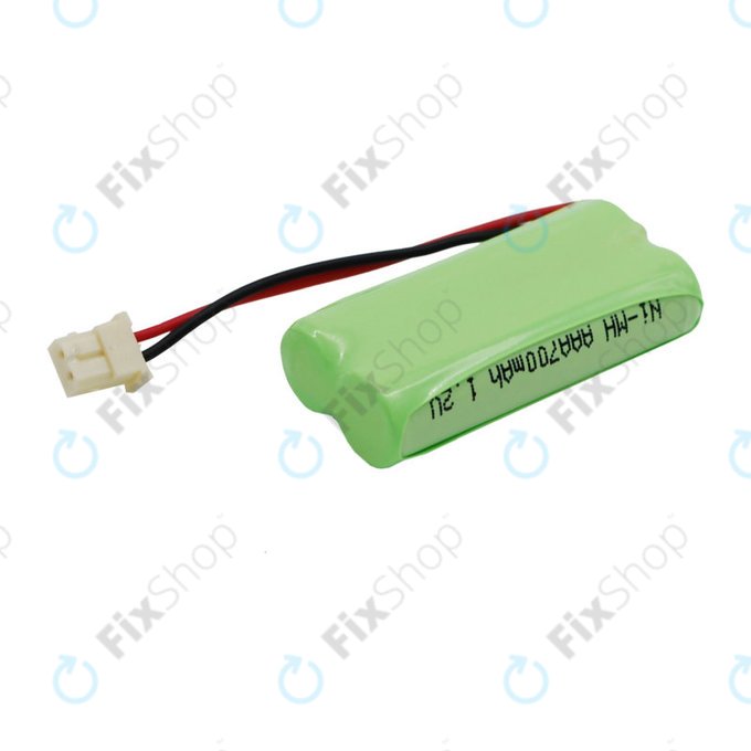 Battery for Motorola MBP20, 700mAh, Ni-MH, 2.4V, VT1208014770G, HQ