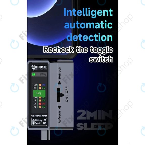 Mechanic T-824 - Charging Port Tester