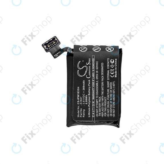 Apple Watch 3 38mm - Battery A1847 (GPS Version) 260mAh HQ