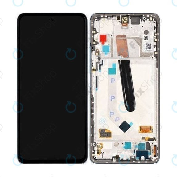 Xiaomi Poco F3 - LCD Display + Touch Screen + Frame (Blue) - 560004K11A00 Genuine Service Pack