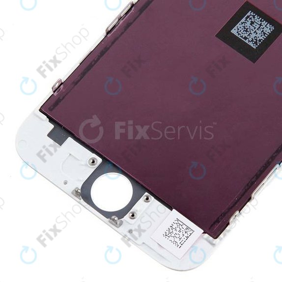 Display for iPhone 6, White, Touch Screen with Frame