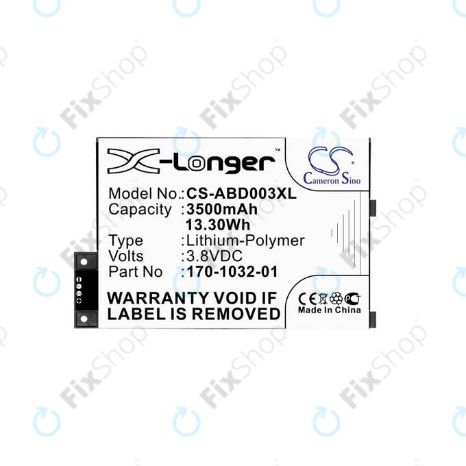 Amazon Kindle 3, 3 Wi-fi, 3G, Graphite - Battery 170-1032-01, S11GTSF01A 3500mAh HQ