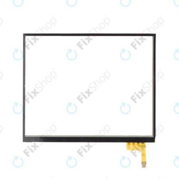 Bottom touch screen glass with adhesive for Nintendo DSi