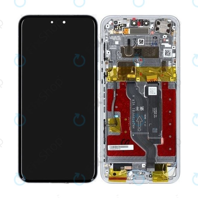 Honor Magic7 Pro - LCD Display + Touch Screen + Frame (Lunar Shadow Grey) - 0235AMRW Genuine Service Pack