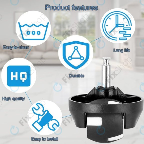 Eufy Robovac-series - Front Wheel (Black)
