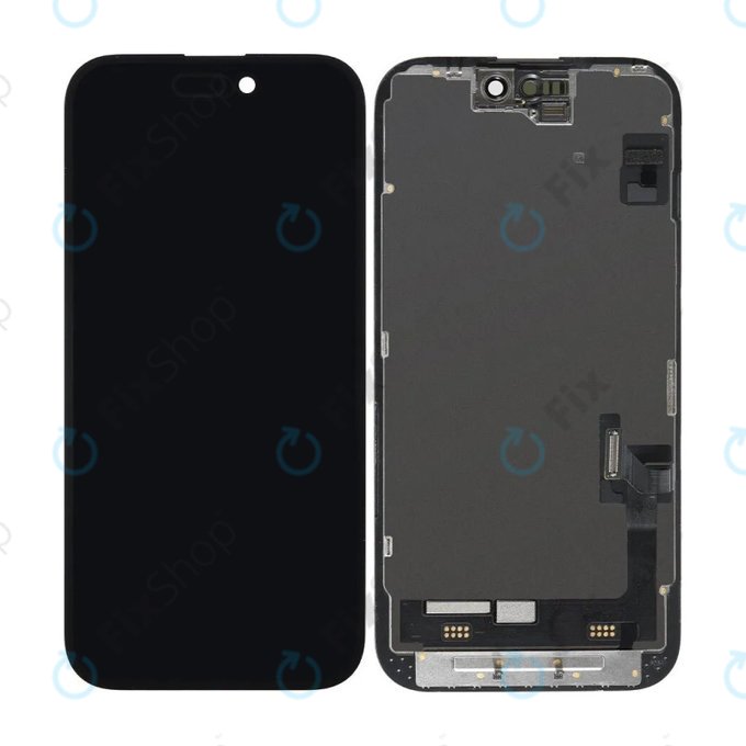 Display In-Cell FHD for iPhone 15, Touch Screen with Frame, FixPremium