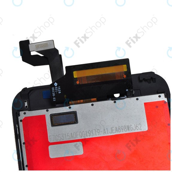 Display for iPhone 6S, Black, Touch Screen with Frame