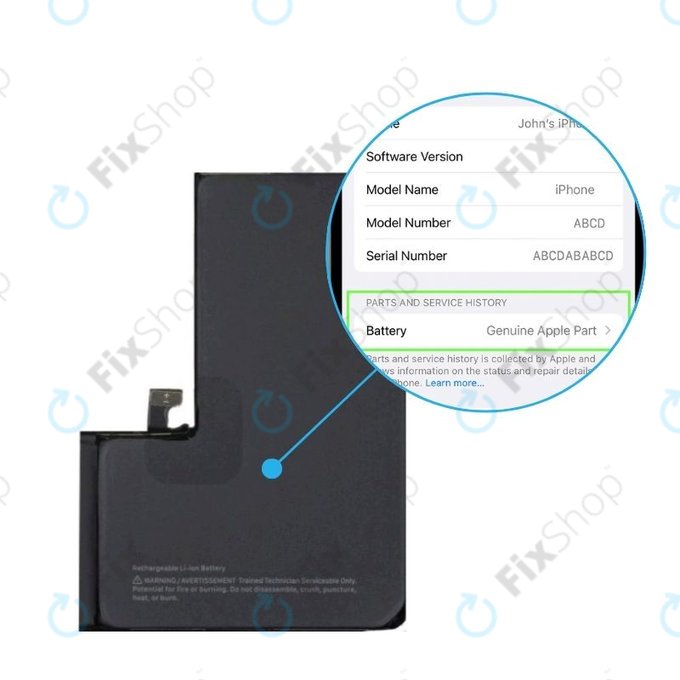 Battery for iPhone 15 Pro Max | 661-36918 | 4422mAh | Genuine Apple