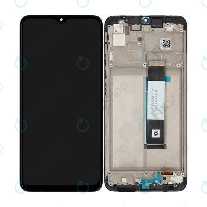 Xiaomi Redmi 9T - LCD Display + Touch Screen + Frame (Carbon Gray) - 560001J19S00 Genuine Service Pack