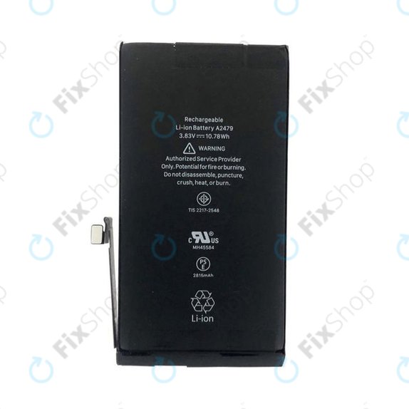 Battery for iPhone 12, 12 Pro, 2815mAh, A2479, Service Pack