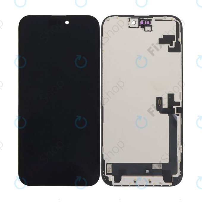 Display In-Cell HD+ for iPhone 16 Plus, Touch Screen with Frame