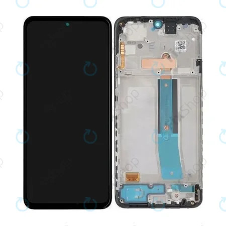 Xiaomi Redmi Note 11, 11S, Poco M4 Pro 4G - LCD Display + Touch Screen + Frame (Black) - 5600010K7S00, 5600010K7T00, 5600010K7P00 Genuine Service Pack
