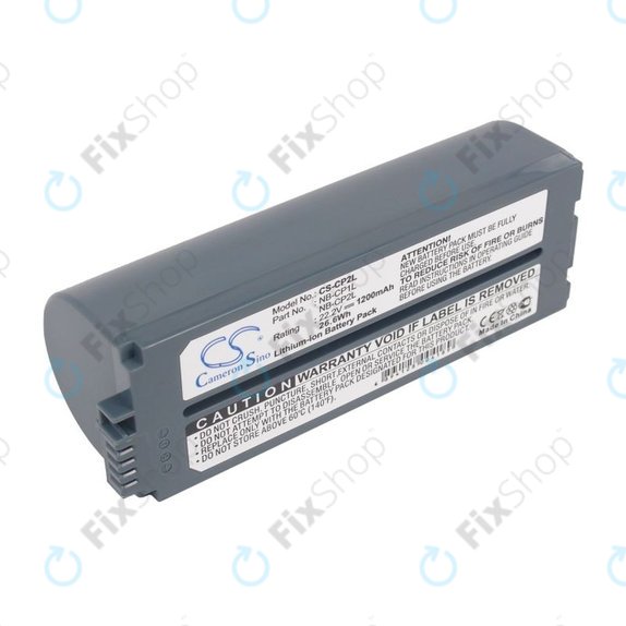 Battery for Canon Selphy CP100, CP1000, 1200mAh, Li-Ion, 22.2V, NB-CP1L, HQ