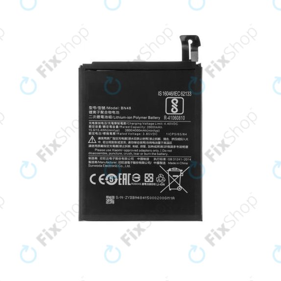 Xiaomi Redmi Note 6 Pro - Battery BN48 4000mAh