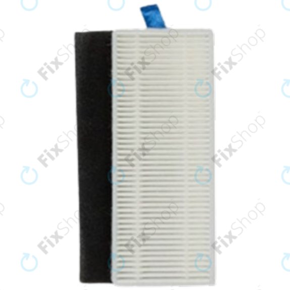 Replacement set for Rowenta X-Plorer S75 (1x Main brush, 2x Filter, 2x Side brush, 2x Mop cloth)