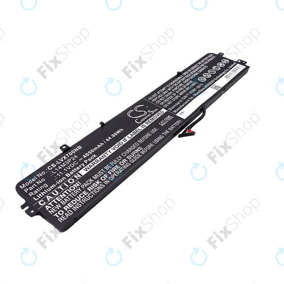 Battery for Lenovo Ideapad 700, Legion Y520, R720, 4050mAh, Li-Ion, 11.1V, L14M3P24, HQ