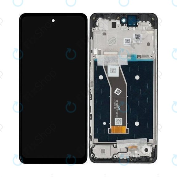 Motorola Moto G24, G24 Power - LCD Display + Touch Screen + Frame (Black) - 5D68C23810 Genuine Service Pack