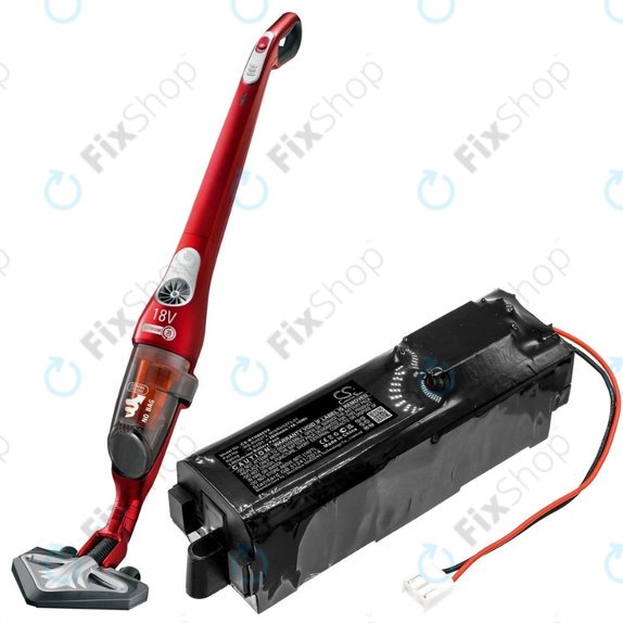 Rowenta Air Force Extreme RH-series, Tefal TY-series - Battery RS-RH5273, MISRH5273-01 Li-Ion 18.5V 2600mAh HQ