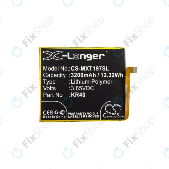 Motorola One Vision - Battery KR40 3200mAh HQ