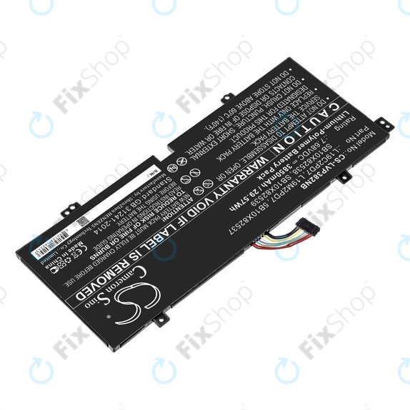 Battery for Lenovo IdeaPad 3, Duet 3, 3850mAh, Li-Pol, 7.68V, L19C2PD7, HQ