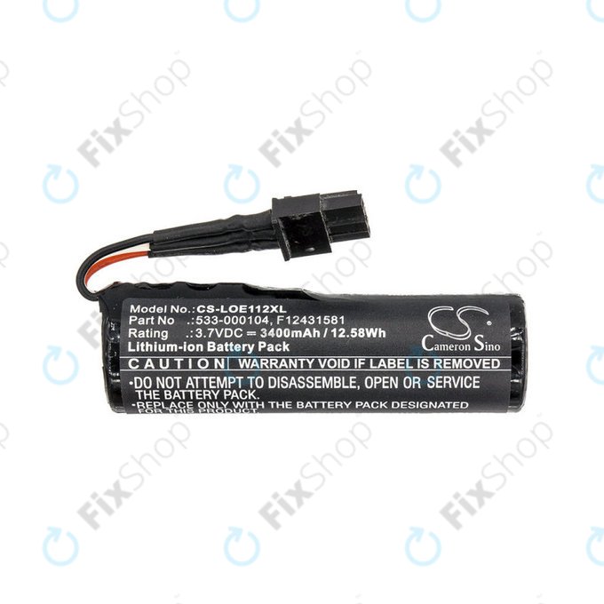 Battery for Logitech UE Ultimate, UE MegaBoom 2, UE Kora Boom, Ears Boom 2, 3400mAh, Li-Ion, 3.7V, 533-000104, HQ
