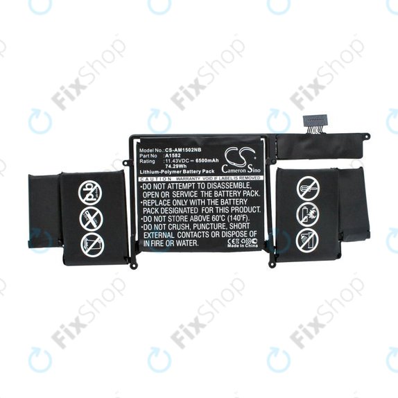 Apple MacBook Pro 13" A1502 (Early 2015) - Battery A1582 6500mAh HQ