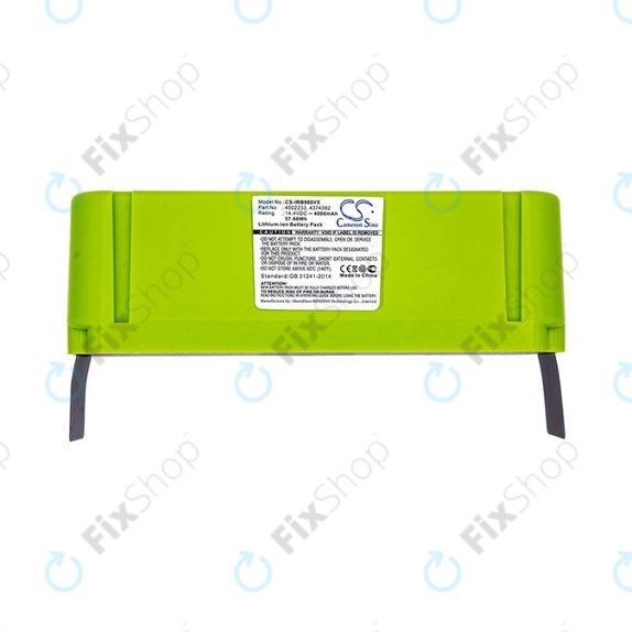 iRobot Roomba 600, 800, 900-series - Battery 4502233, 4374392, 2130LI Li-Ion 14.4V 4000mAh HQ