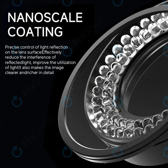 Mechanic LS720 Plus - Polarized LED Microscope Ring Light
