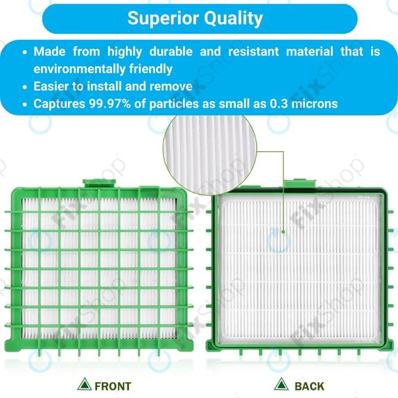 HEPA Filter, 2pcs for Rowenta Silence Force, X-Trem