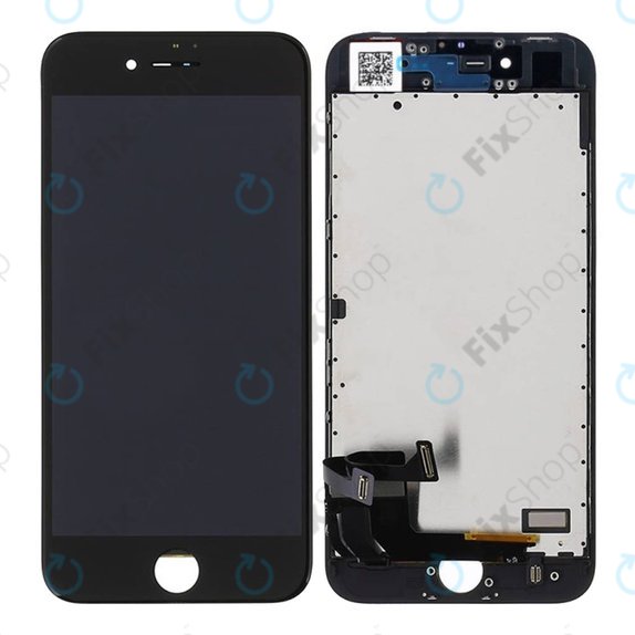Apple iPhone 8, SE (2020), SE (2022) - LCD Display + Touch Screen + Frame (Black) Refurbished PRO