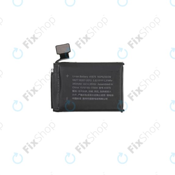 Battery for Apple Watch 3 42mm, 342mAh, Refurbished