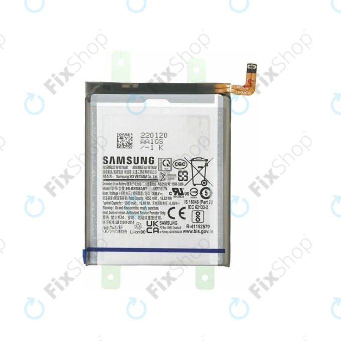 Samsung Galaxy S22 Ultra S908B - Battery EB-BS908ABY 5000mAh - GH82-27484A Genuine Service Pack
