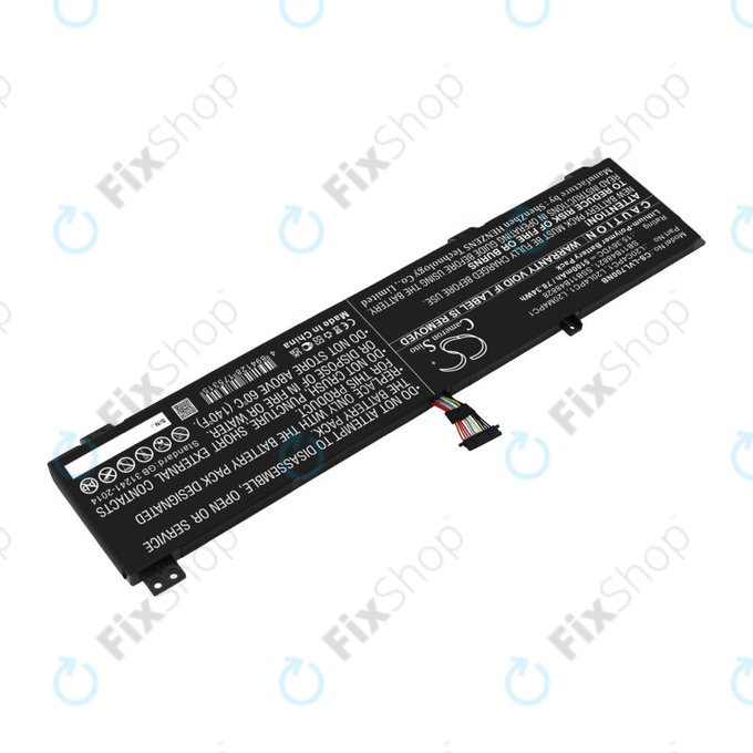 Battery for Lenovo Legion 5, 5 Pro, 7, 7i, R7000p, 5100mAh, Li-Pol, 15.36V, L20C4PC1, HQ