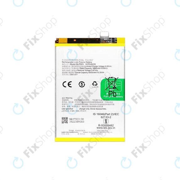 Oppo A78 - Battery BLP923 5000mAh