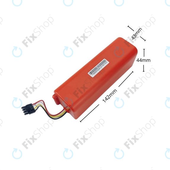 Xiaomi Roborock S-series, T-series, Q-series - Battery XJT-2P4S-6000 Li-Ion 14.4V 6000mAh