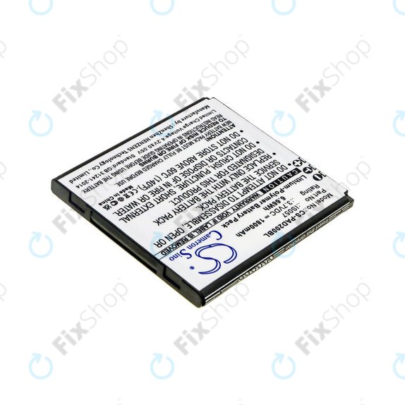 Battery for Pax myPOS D200, D200T, IS275, D200, 1800mAh, Li-Pol, 3.7V, IS057, HQ