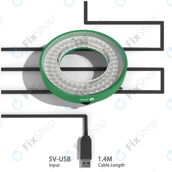 2UUL - Adjustable LED Microscope Lamp