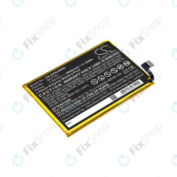 Oppo A52 - Battery BLP781 3000mAh HQ