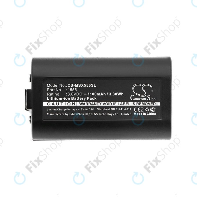 Battery for Microsoft Xbox One Wireless Controller, Xbox One S, X, Elite Controller, 1556, 1100mAh, Li-Ion, 3V, 1556, HQ