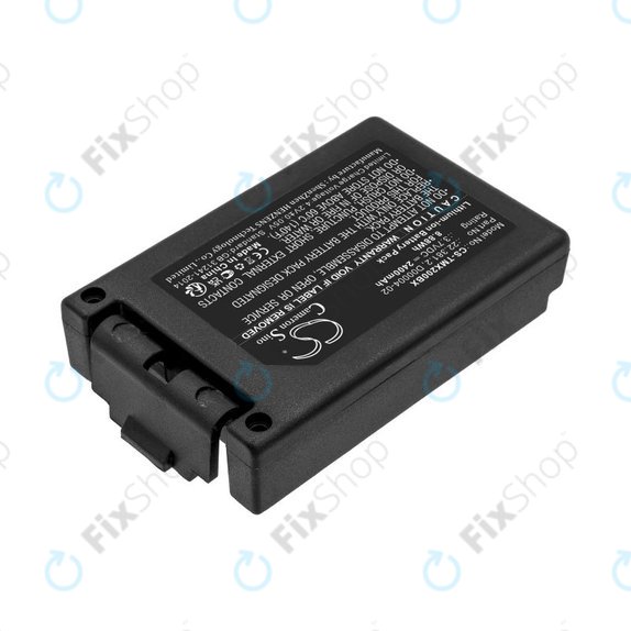 Battery for Tele Radio TG-TXMNL, 2400mAh, Li-Ion, 3.7V, D00004-02, HQ
