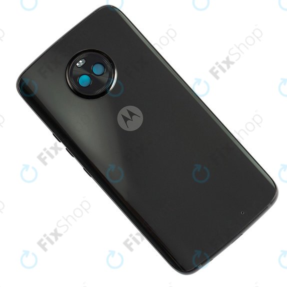 Motorola Moto X4 XT1900 - Battery Cover (Super Black) - 5S58C09155 Genuine Service Pack