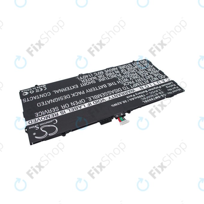 Battery for Samsung Galaxy Tab S 10.5, 7900mAh, Li-Pol, 3.8V, EB-BT800FBC, HQ