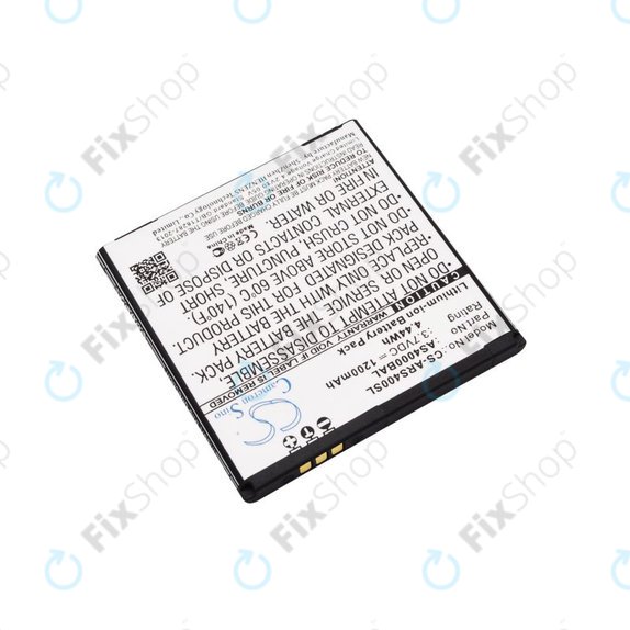 Battery for Aligator S4000 Duo, 1200mAh, Li-Ion, 3.7V, AS4000BAL, HQ