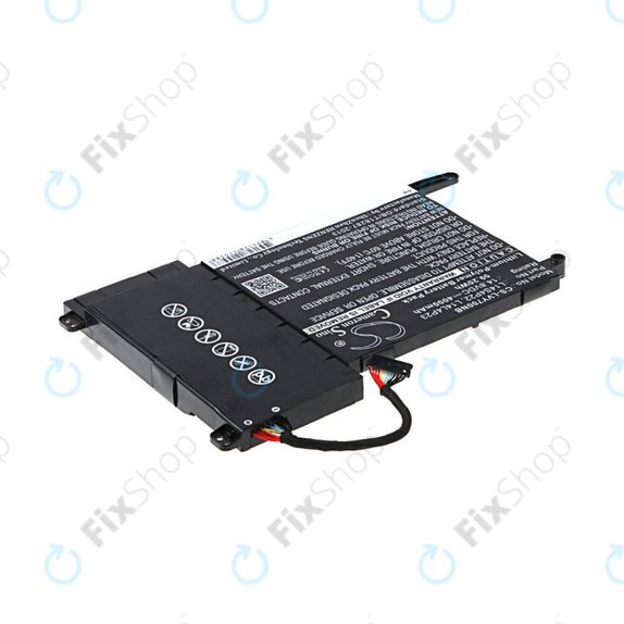 Battery for Lenovo Eraser Y700, IdeaPad Y700, 4000mAh, Li-Pol, 14.8V, L14S4P22, HQ